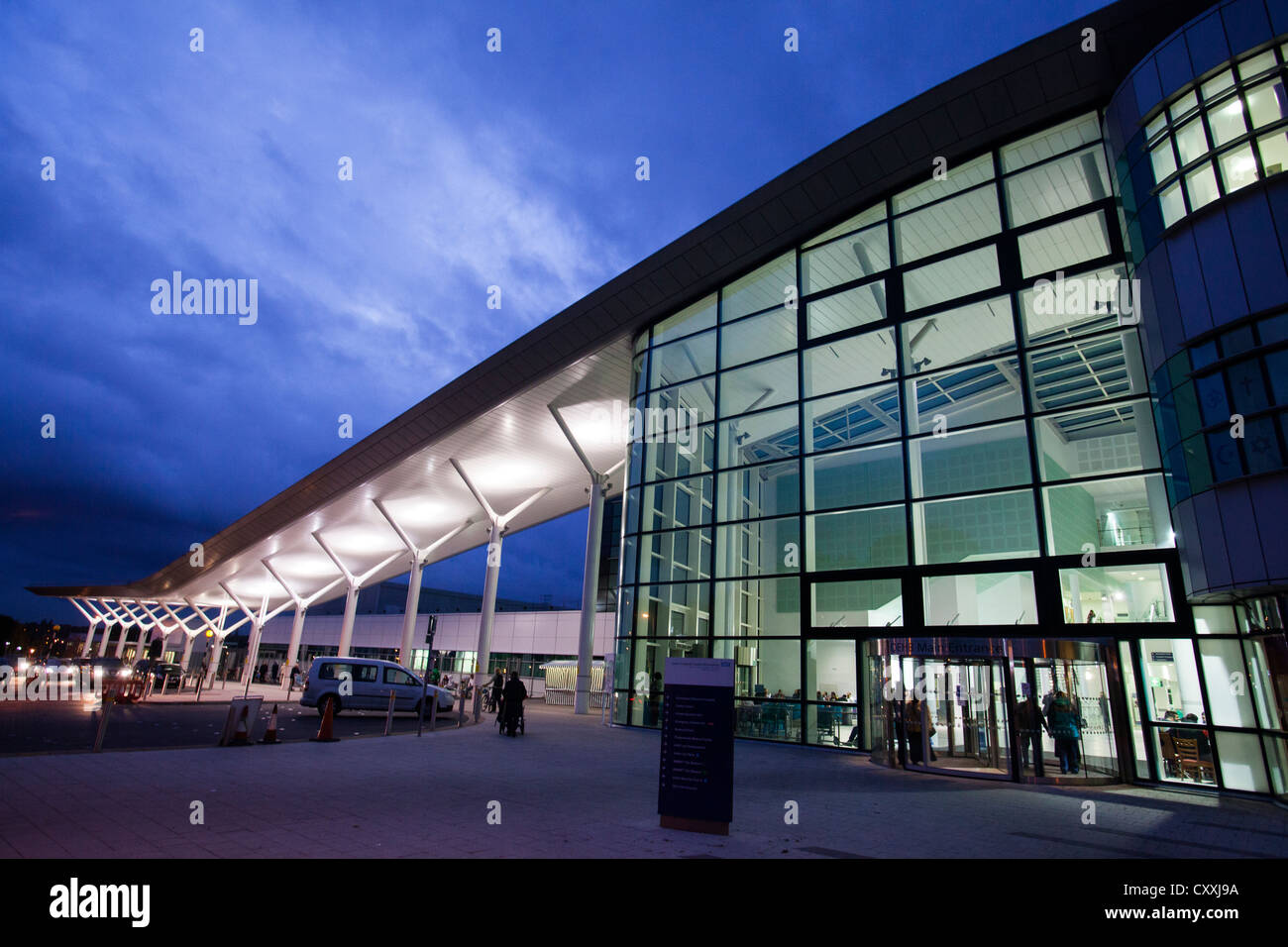 La Queen Elizabeth Hospital di Birmingham, Regno Unito Foto Stock