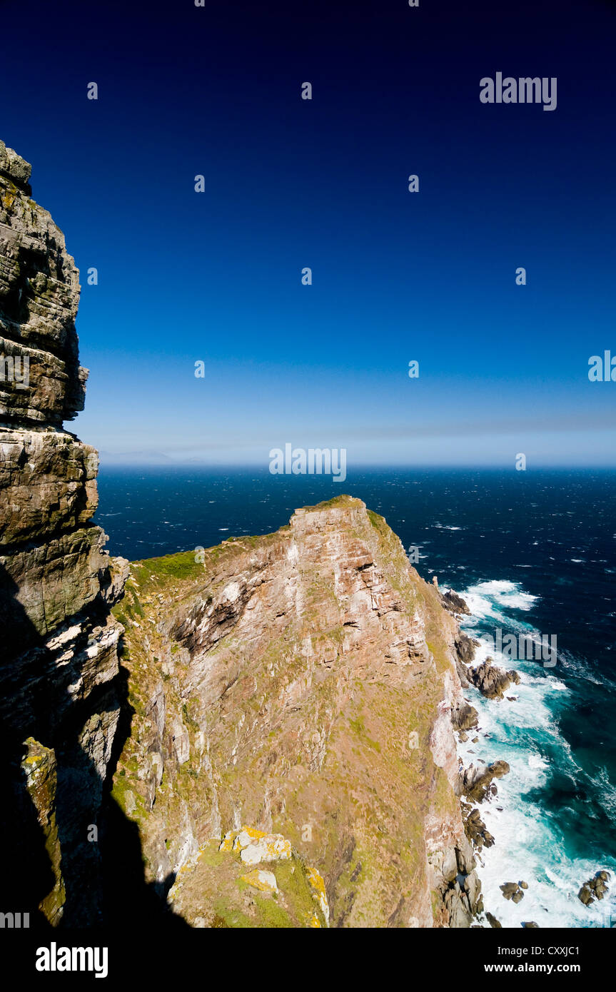 Cape Point Capo di Buona Speranza National Park, Western Cape, Sud Africa e Africa Foto Stock