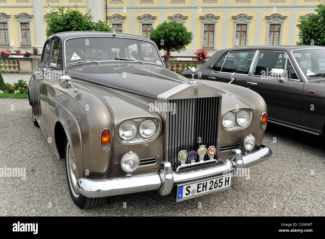 Rolls Royce Silver Cloud, auto d'epoca, classici del passato incontra il Barock 2012, Ludwigsburg, Baden-Wuerttemberg Foto Stock