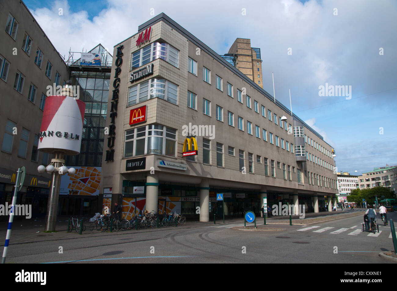 Area Triangeln Malmö città della contea di Skåne Svezia Europa Foto Stock