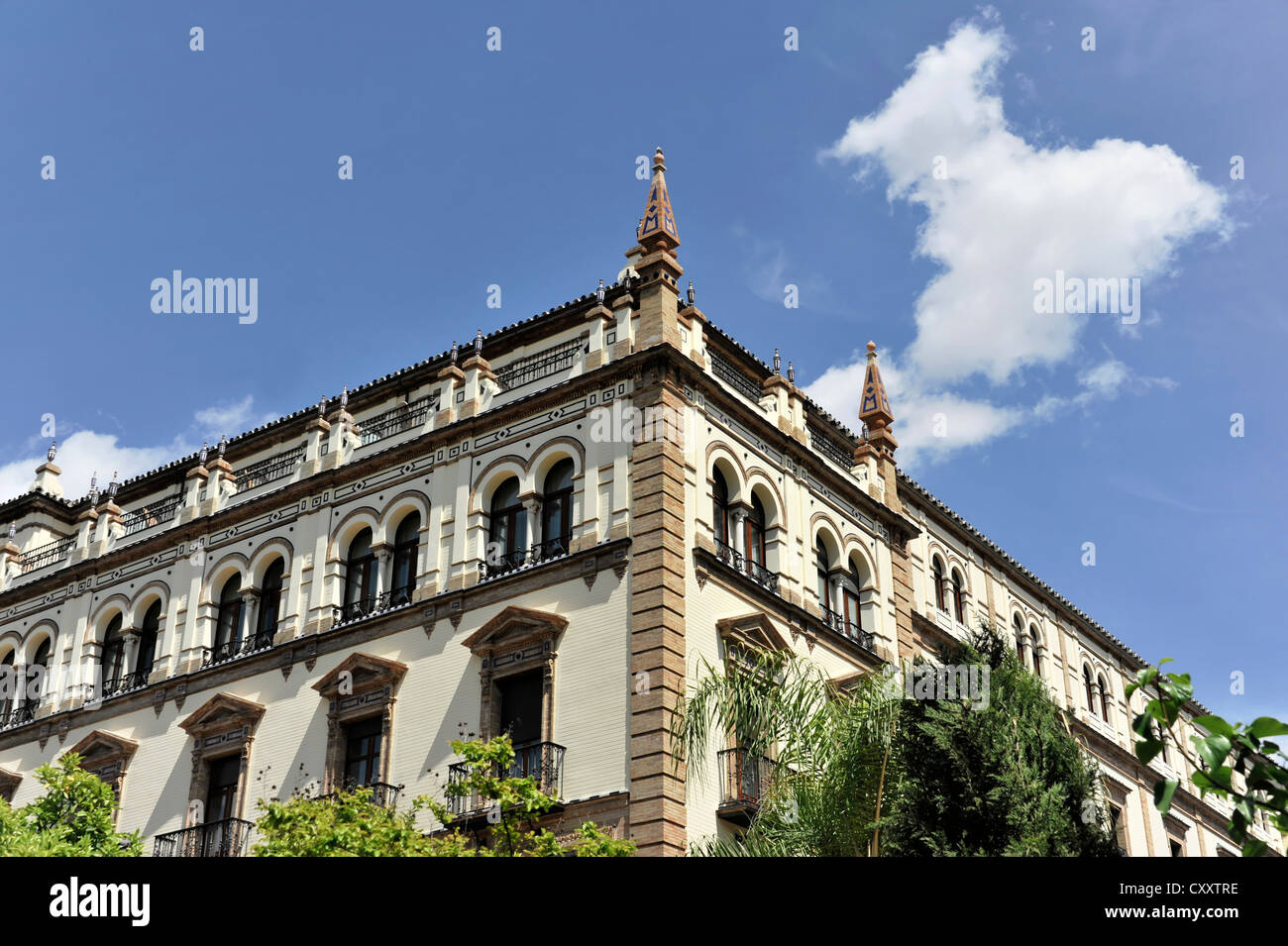 Alfonso XIII Hotel, San Fernando 2, Siviglia, Andalusia, Spagna, Europa Foto Stock