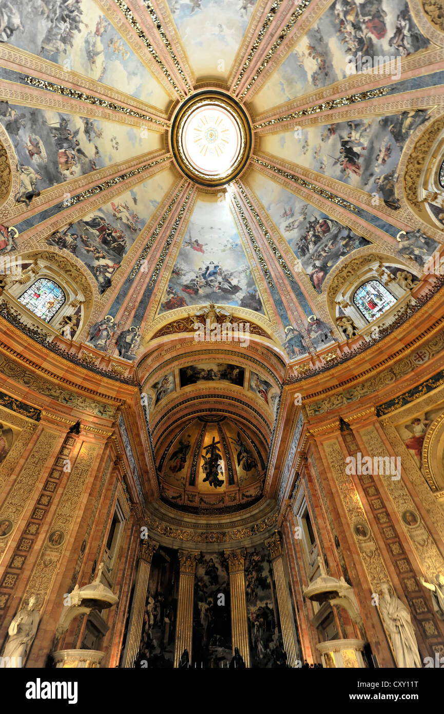 Real Basilica de San Francisco el Grande, Royal Basilica di San Francisco el Grande, Madrid, Spagna, Europa Foto Stock