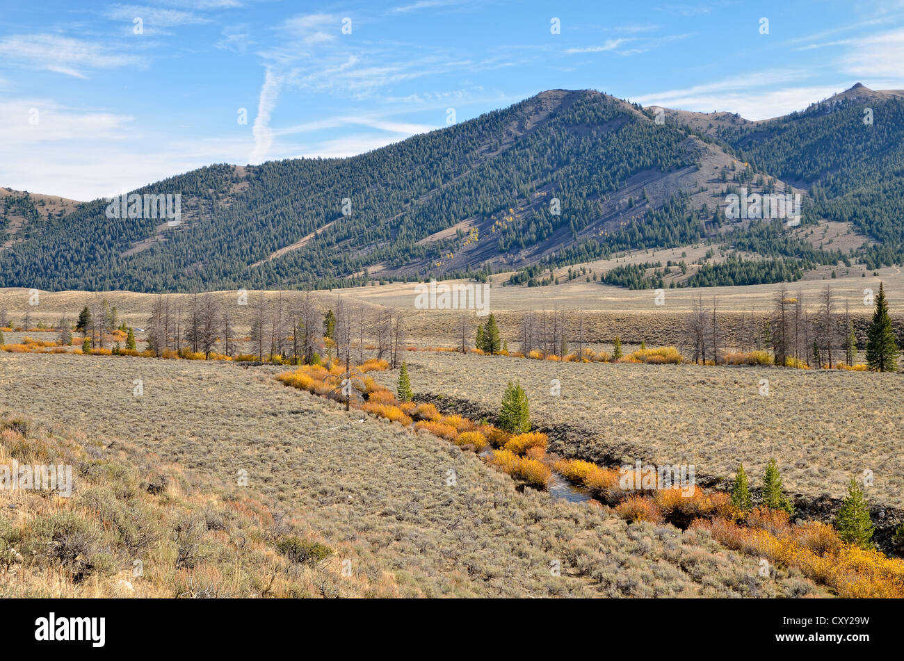 Grande Lost River Valley, Idaho, Stati Uniti d'America Foto Stock