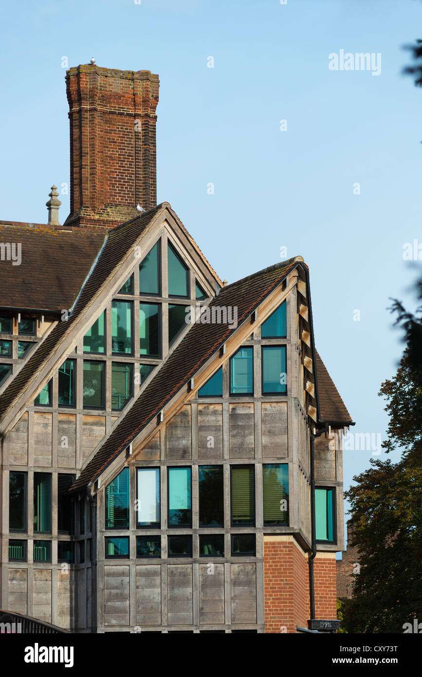 Libreria Jerwood Cambridge Cambridgeshire England Freeland Rees Roberts architetto 1998 Foto Stock