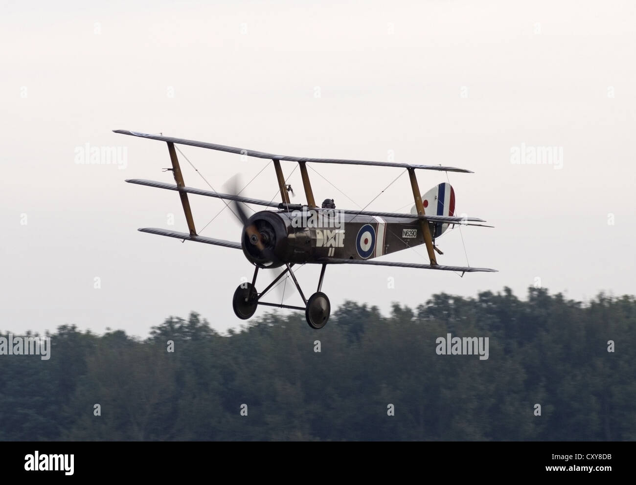 Triplano Sopwith Foto Stock