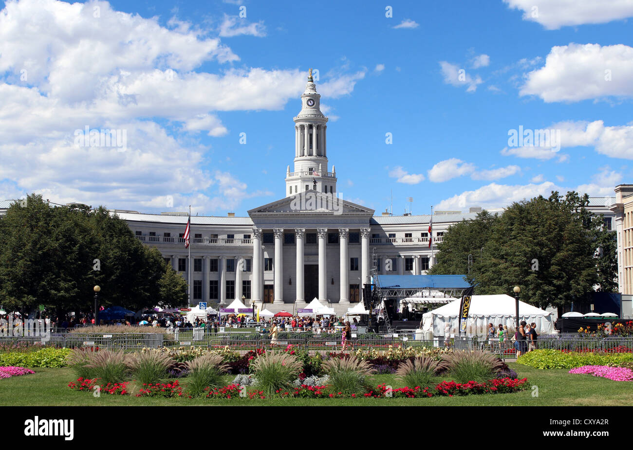 Denver City County Building, Denver Civic Center, Denver, Colorado, STATI UNITI D'AMERICA Foto Stock