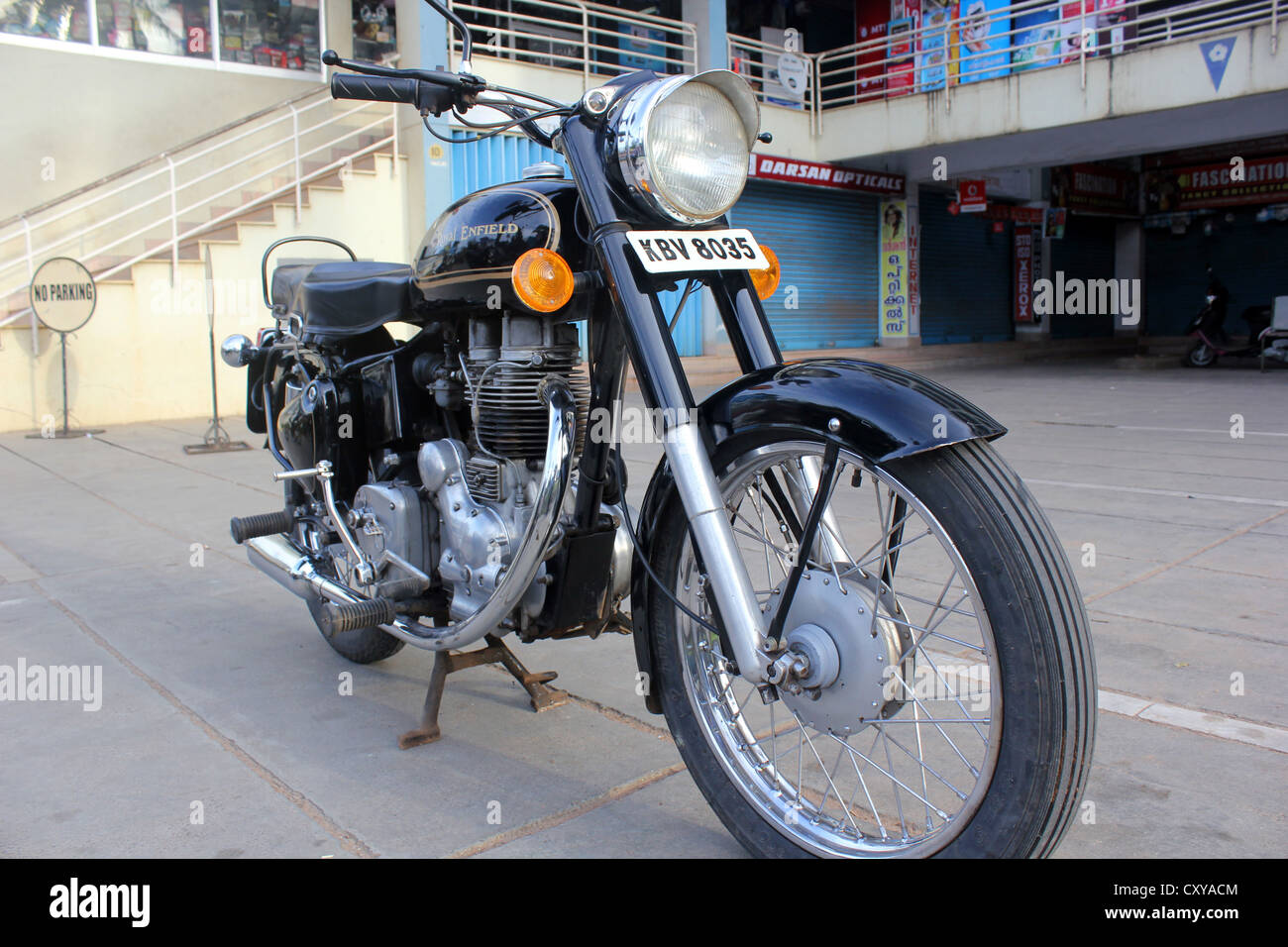 Royal Enfield Moto Foto Stock