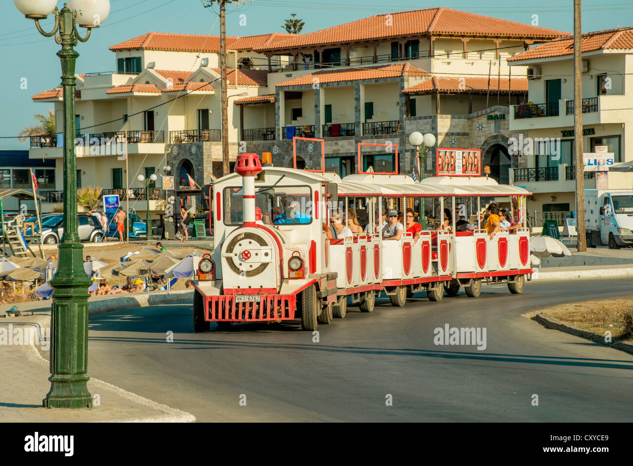 Motore di escursione in Creta, Grecia. Tenuto nel mese di ottobre 2012. Foto Stock