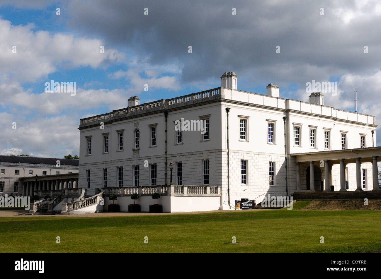 La casa della regina, Greenwich. Foto Stock