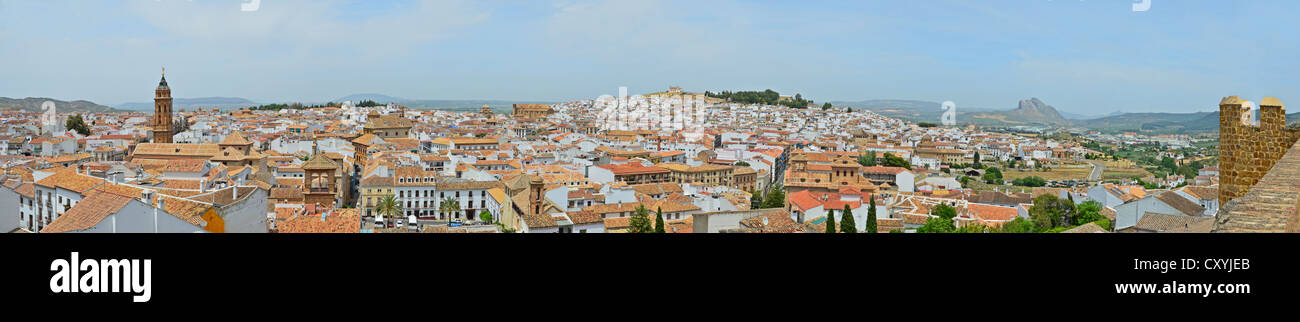 Panorama di Antequera Foto Stock