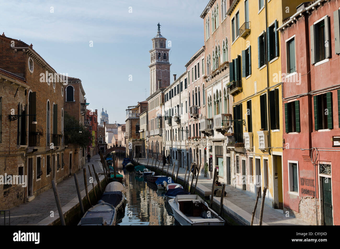 Canale di Venezia, Veneto, Italia, Europa Foto Stock