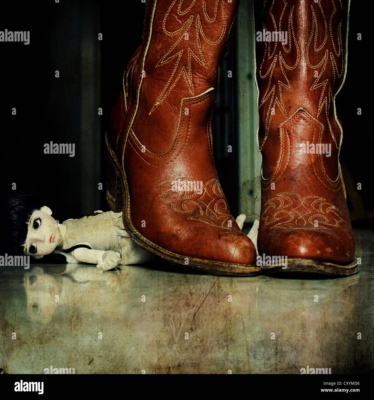 Stivali Da Cowgirl Immagini e Fotos Stock - Alamy
