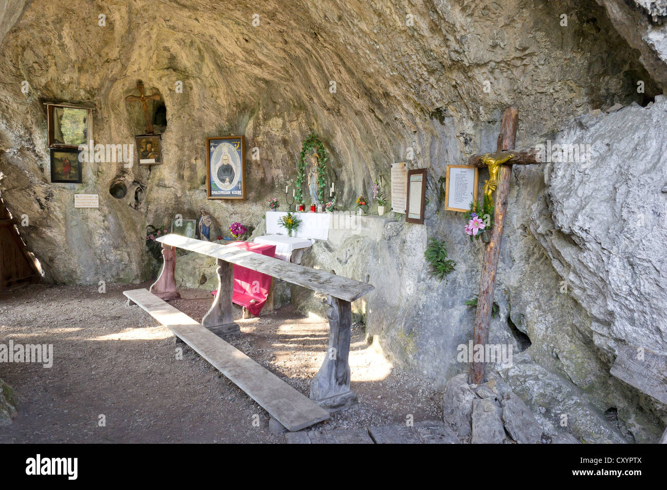 Gaiskirche, un rock-conci di chiesa, adlitzgraben, Austria inferiore, Austria, Europa Foto Stock