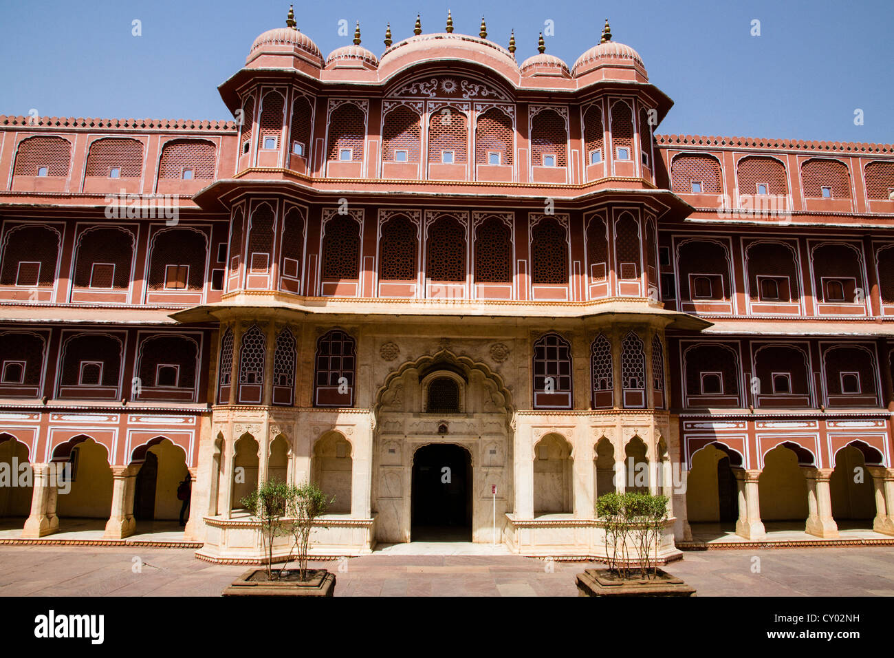 Chandra Mahal, City Palace Jaipur, la città rosa, Rajasthan, India, Asia Foto Stock