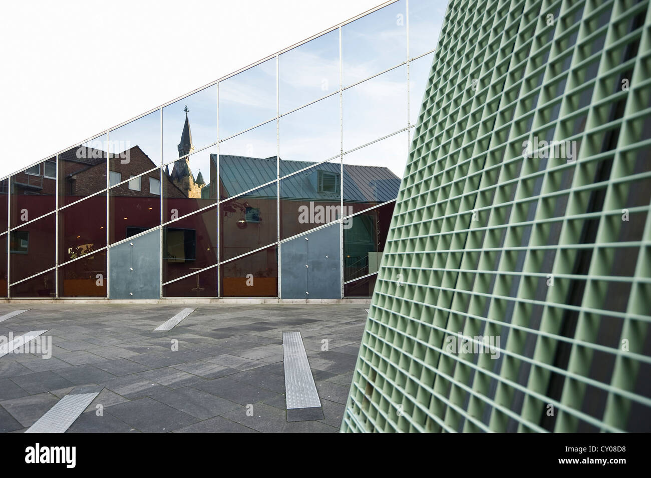 Aachen Fenster edificio, Aachen, Renania settentrionale-Vestfalia Foto Stock