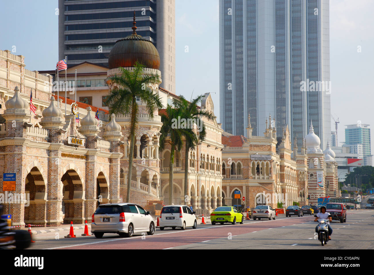 Palazzo Sultano Abdul Samad, Kuala Lumpur, Malesia, Asia sud-orientale, Asia Foto Stock