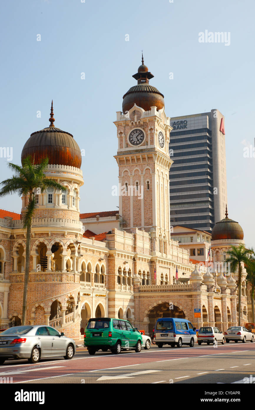 Palazzo Sultano Abdul Samad, Kuala Lumpur, Malesia, Asia sud-orientale, Asia Foto Stock