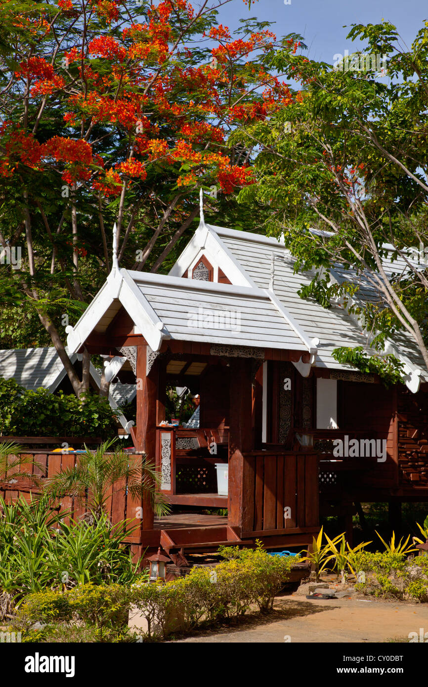 RESORT in un parco nazionale del Golfo di Thailandia Foto Stock