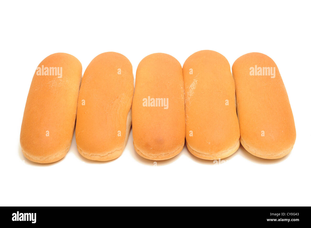 Panini da Hot dog Foto Stock