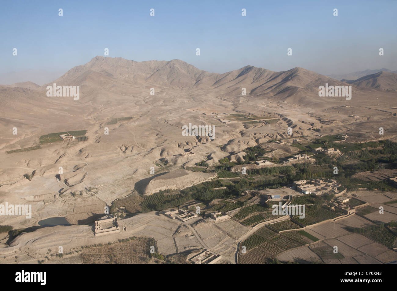 Villaggio in Afghanistan Foto Stock