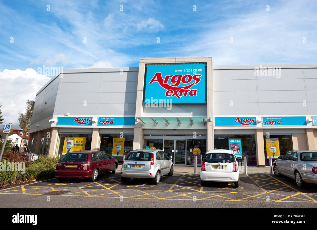 Argos store, Boulevard 25 Shopping Park, Borehamwood Hertfordshire WD6 4PR, England, Regno Unito Foto Stock