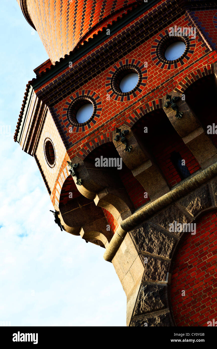 Ponte Oberbaum Berlino Germania. Ponte sul Fiume Spree Foto Stock