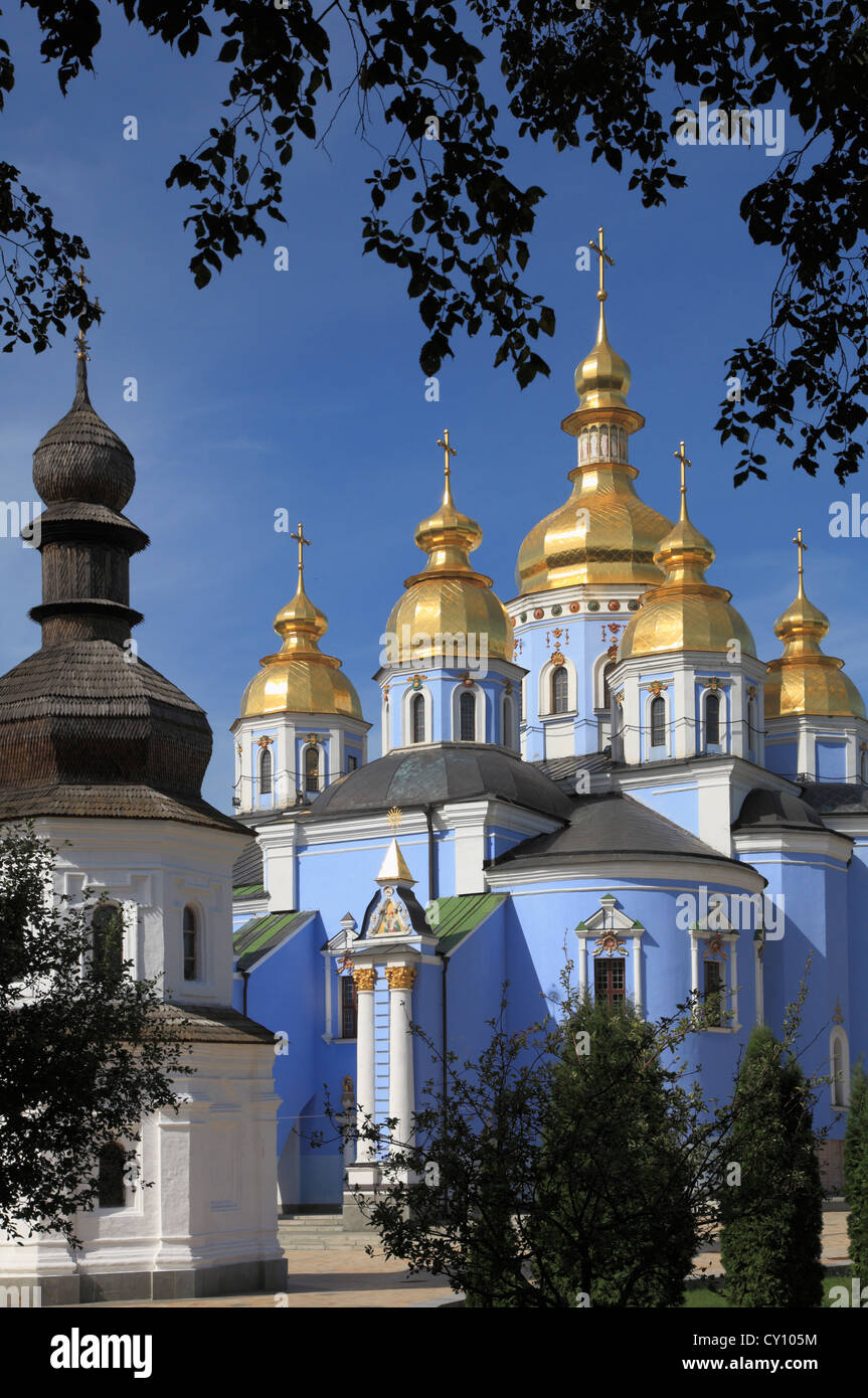 Ucraina, Kiev, Kyiv, St Michael's Cathedral, Foto Stock