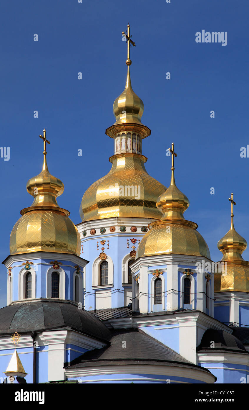 Ucraina, Kiev, Kyiv, St Michael's Cathedral, Foto Stock