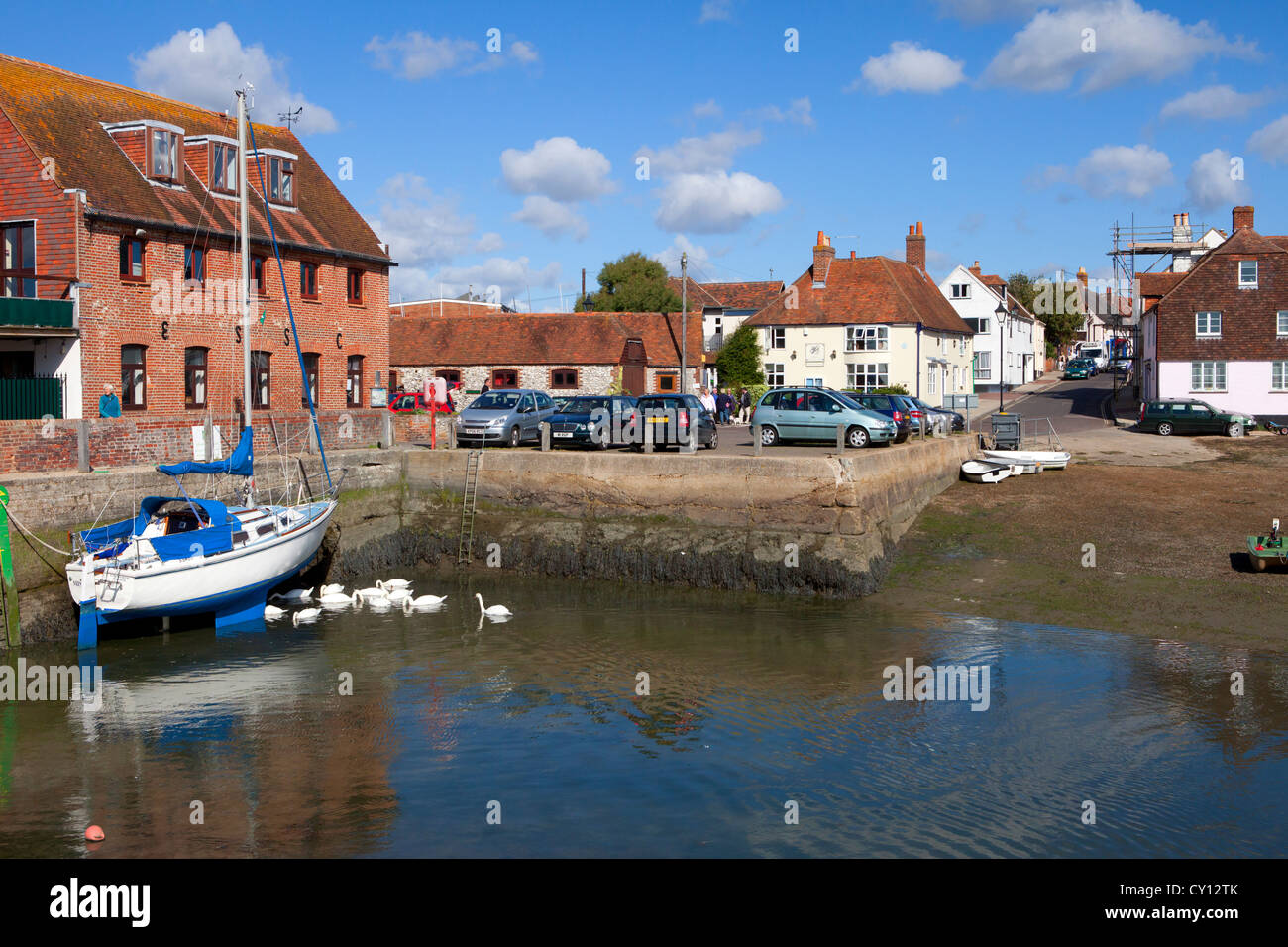 Emsworth Harbour, parte del porto di Chichester Hampshire, Regno Unito Foto Stock