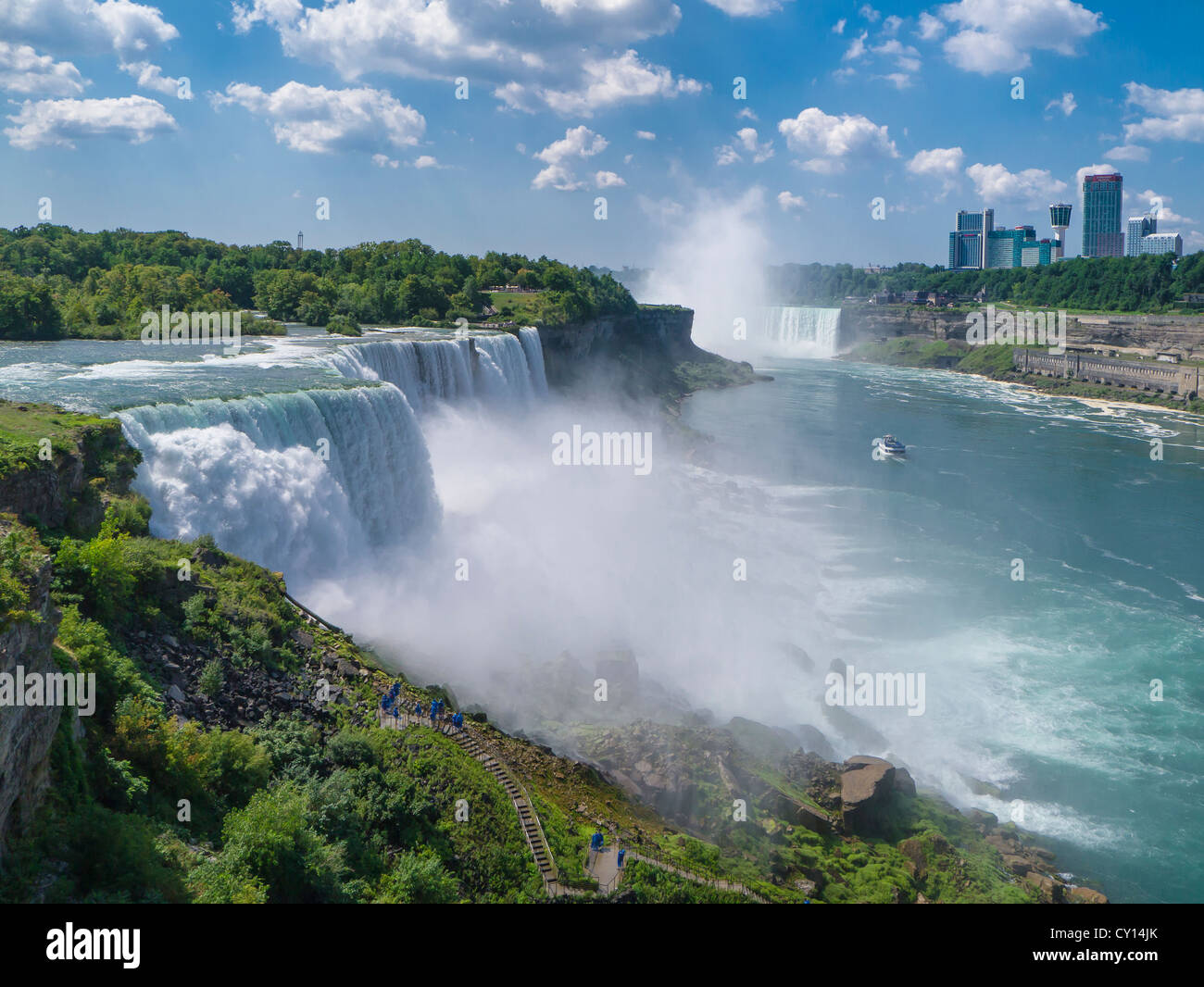 American Falls a Niagara Falls New York Foto Stock