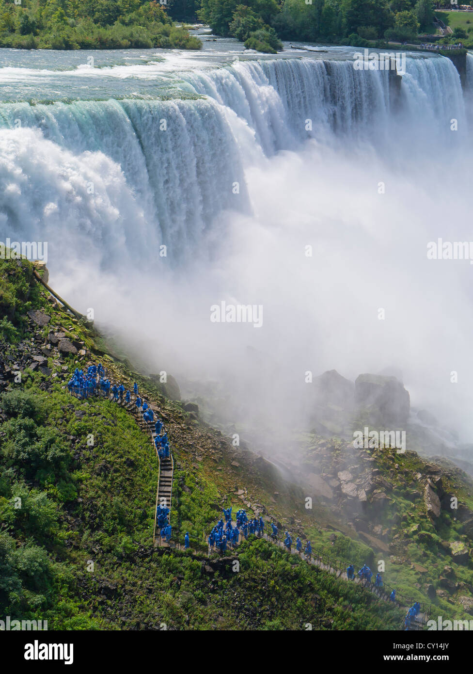 American Falls a Niagara Falls New York Foto Stock