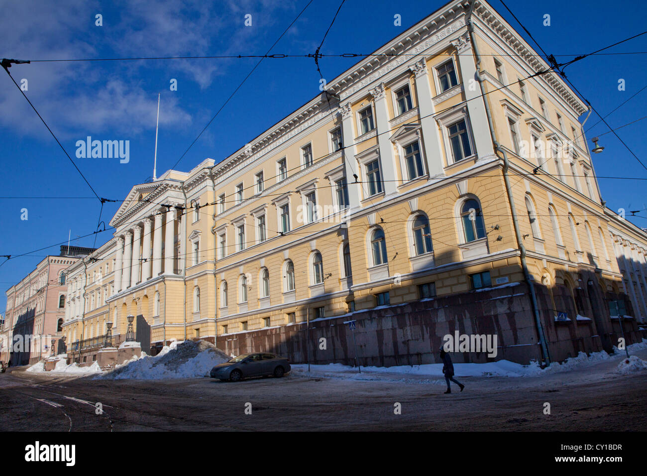 Ufficio presidenziale a Helsinki Foto Stock
