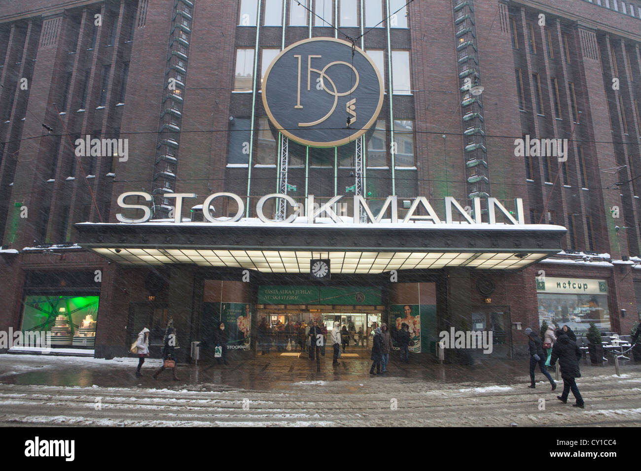 Stockmann store di Helsinki Foto Stock