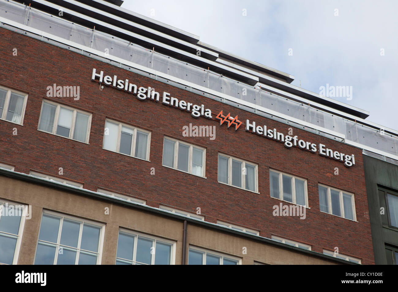 Helsinki energy company Foto Stock