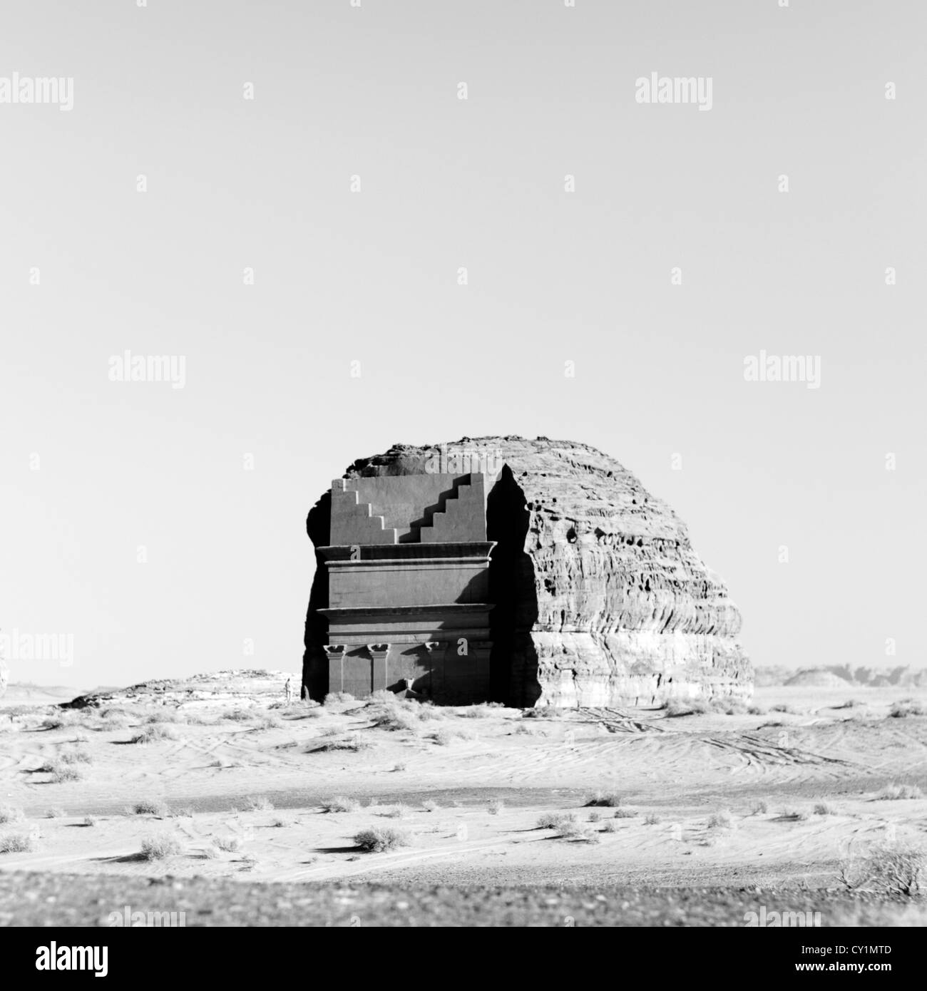 Al Qaseer Fareed, Madain Saleh sito archeologico, Arabia Saudita Foto Stock