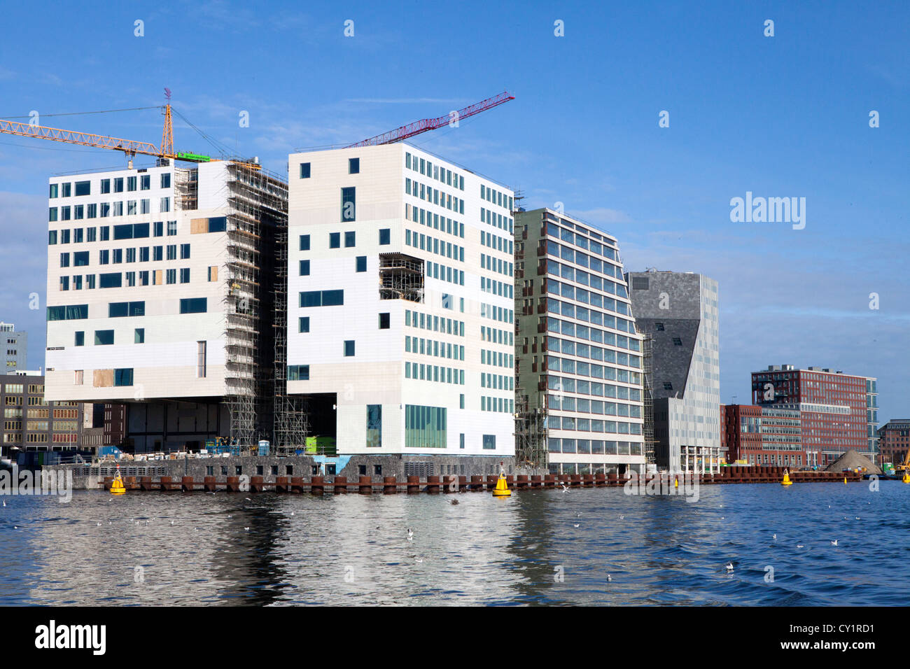 Nuovo progetto di alloggiamento in Amsterdam Foto Stock