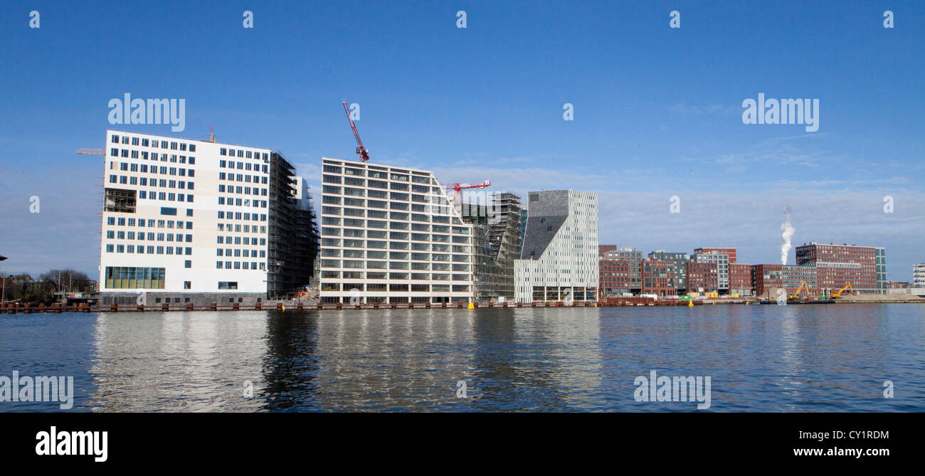 Nuovo progetto di alloggiamento in Amsterdam Foto Stock