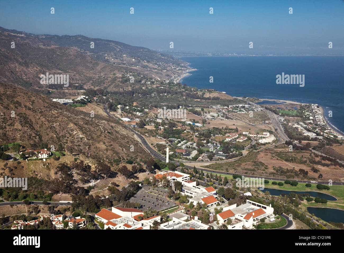 Pepperdine University Campus Malibu, California. Foto Stock