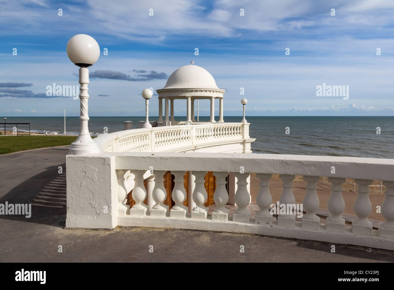 De La Warr Pavilion a Bexhill-on-Sea, East Sussex England Regno Unito Foto Stock