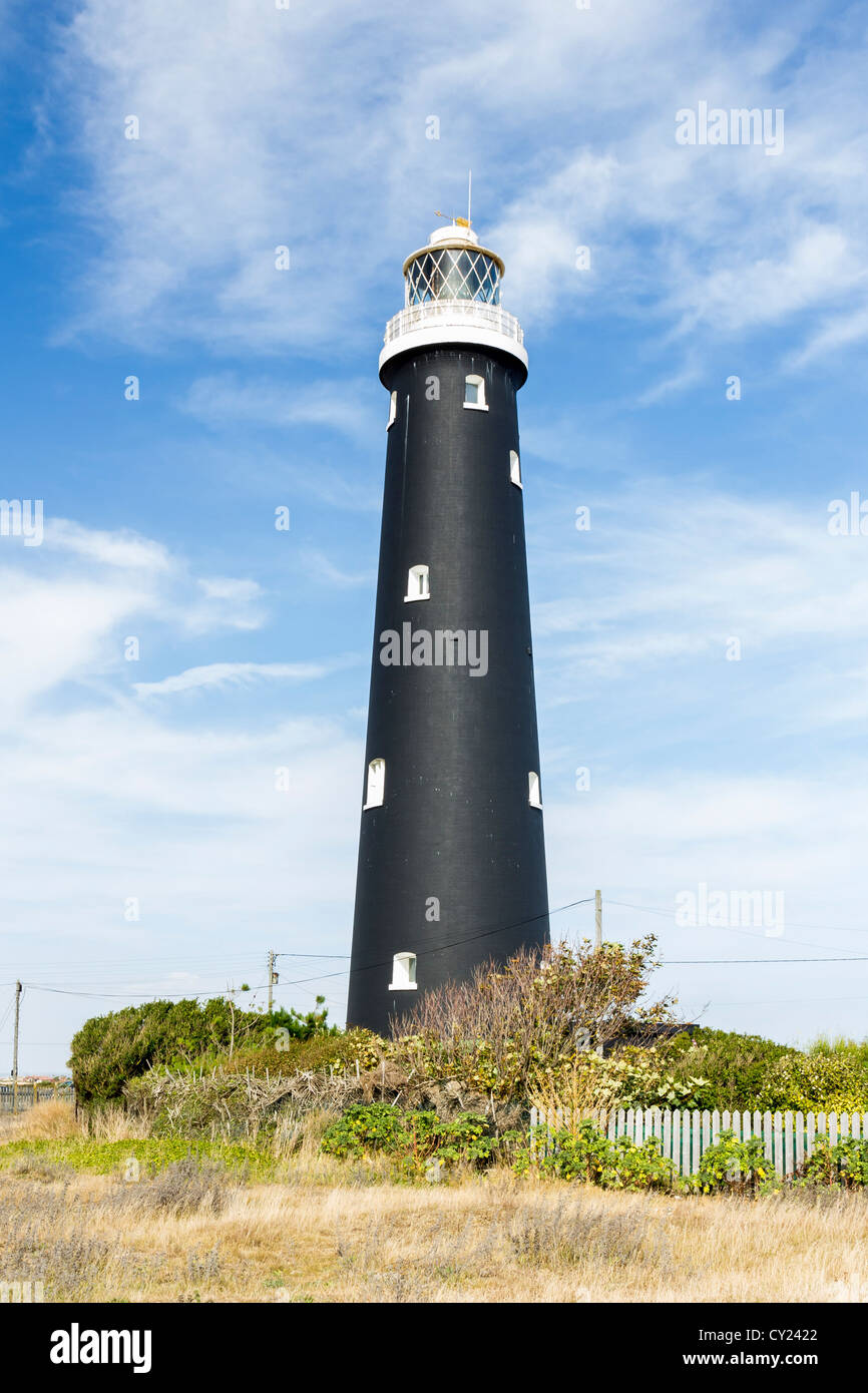 Il 1901 faro di Dungeness Kent, England Regno Unito Foto Stock