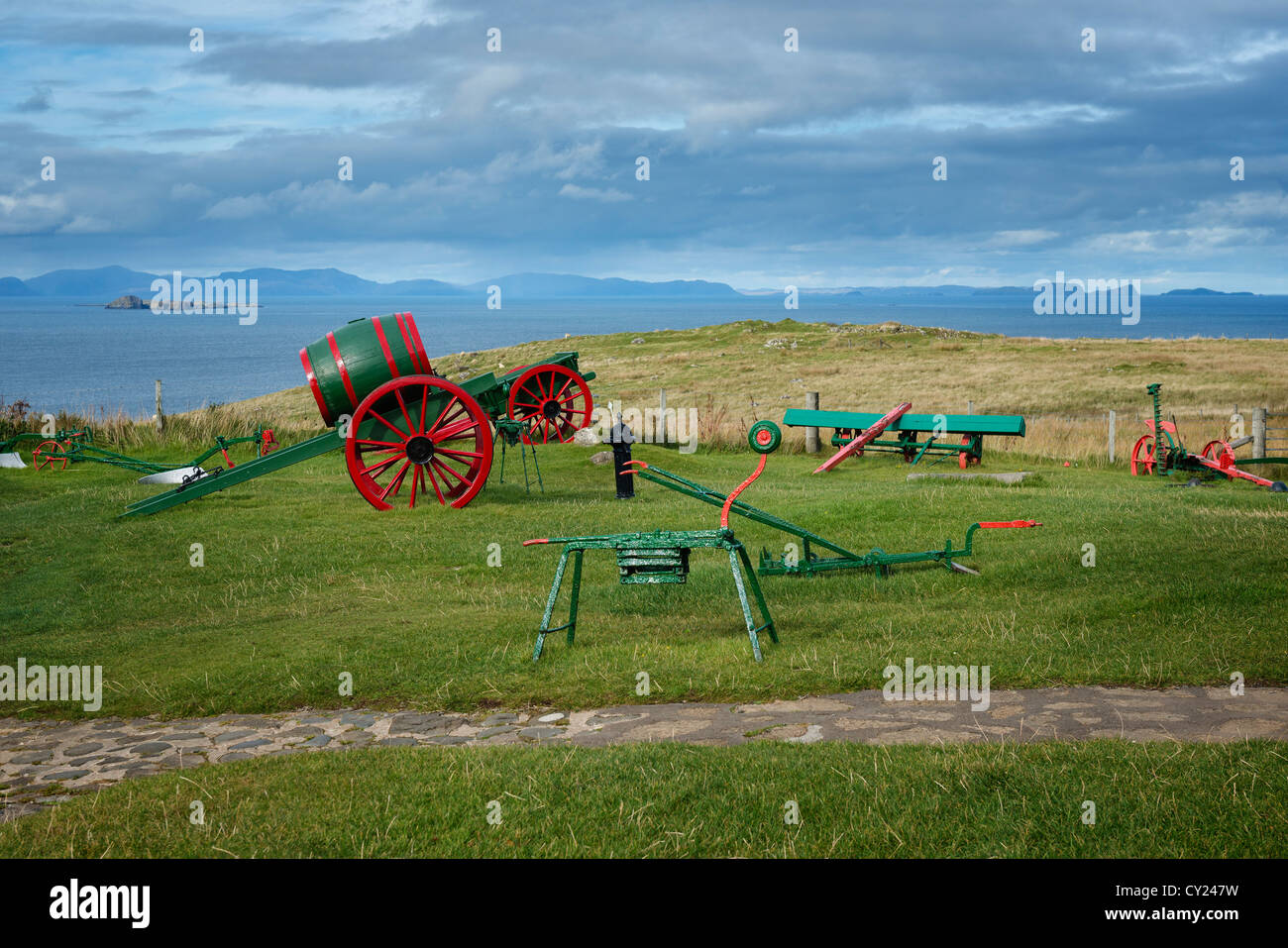 Skye Museo di Vita sull'isola Foto Stock
