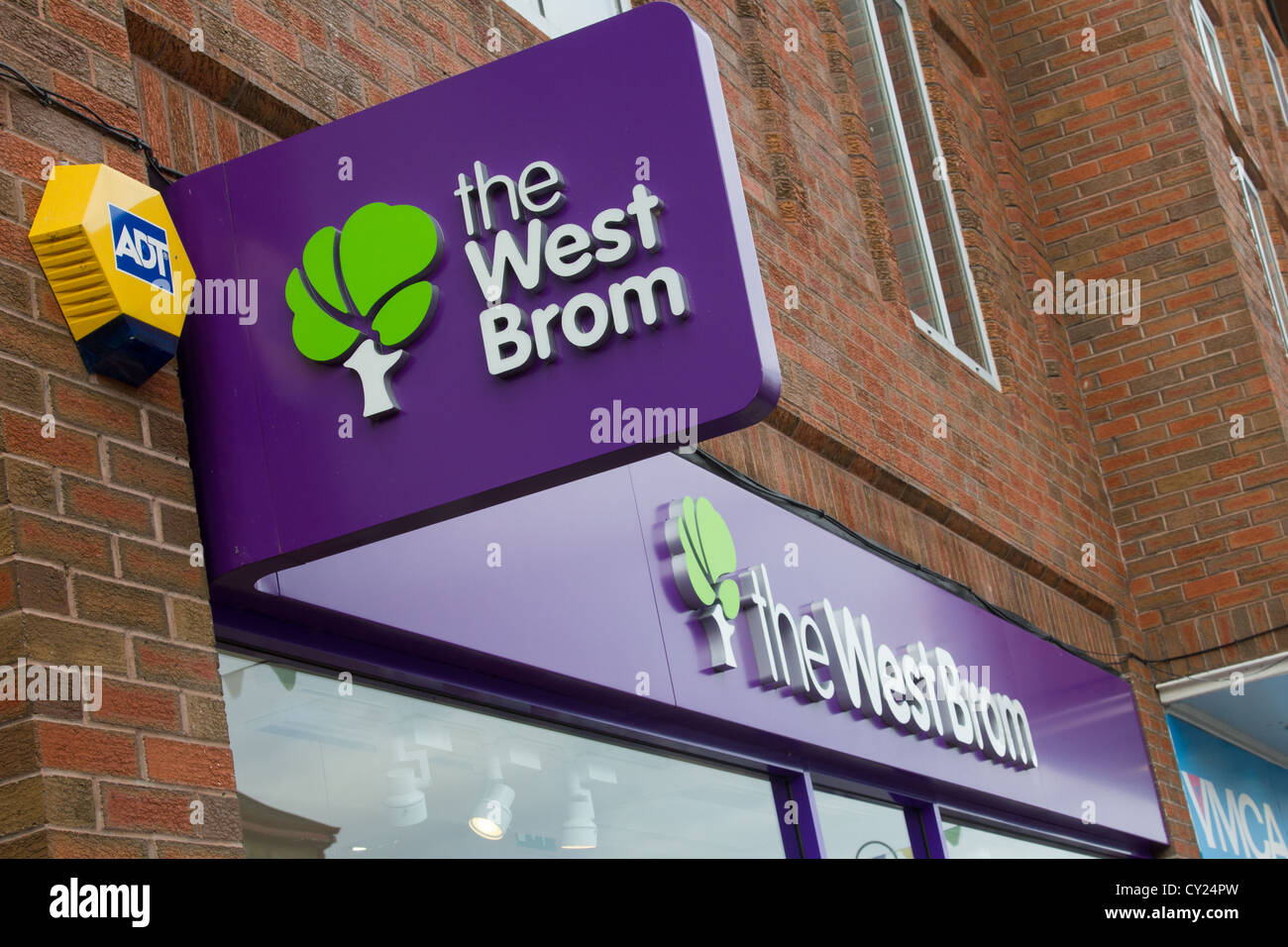 Il West Brom Building Society segno Foto Stock