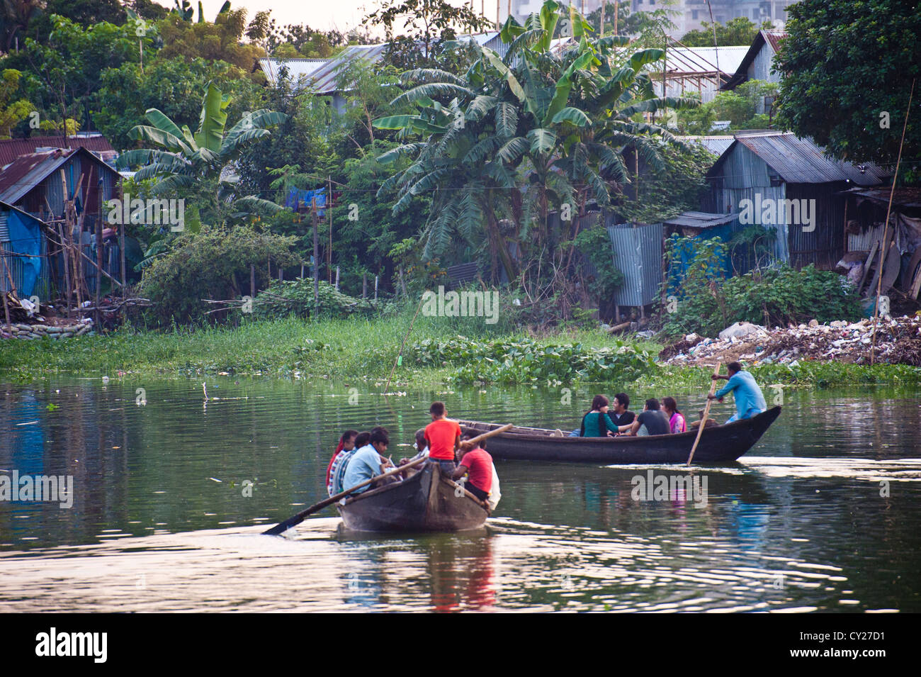 Traghetto, a Dacca in Bangladesh Foto Stock