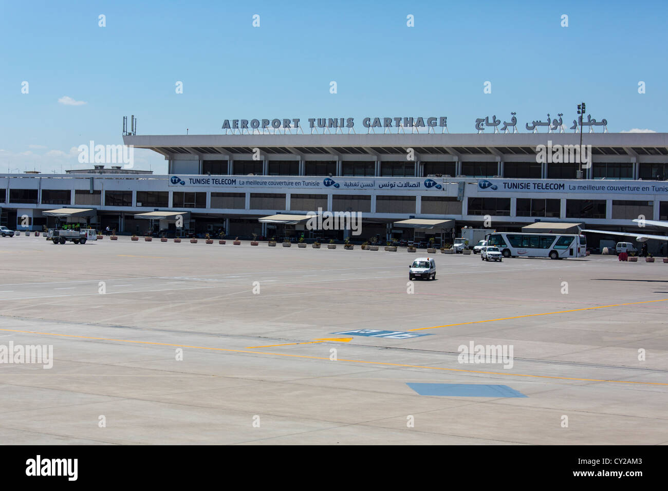 Aeroporto di Tunis-Carthage, TUN, Tunisi, Tunisia Foto Stock