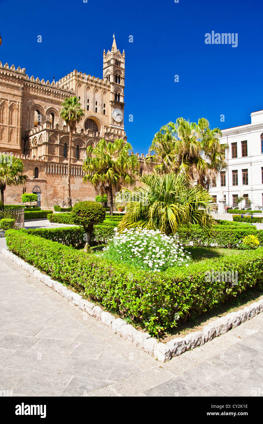 La Cattedrale di Palermo Foto Stock