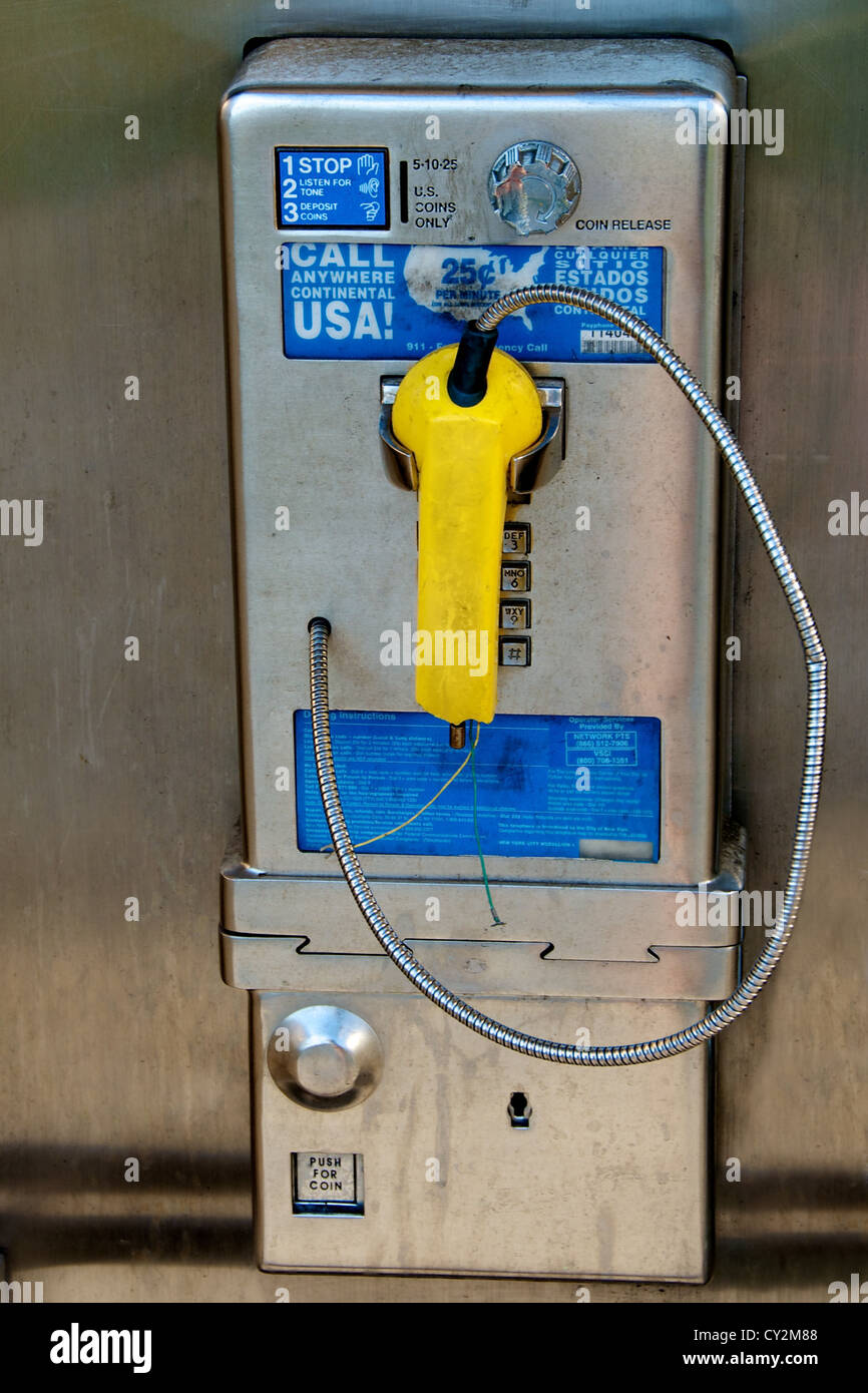 Il telefono è fuori servizio Foto Stock