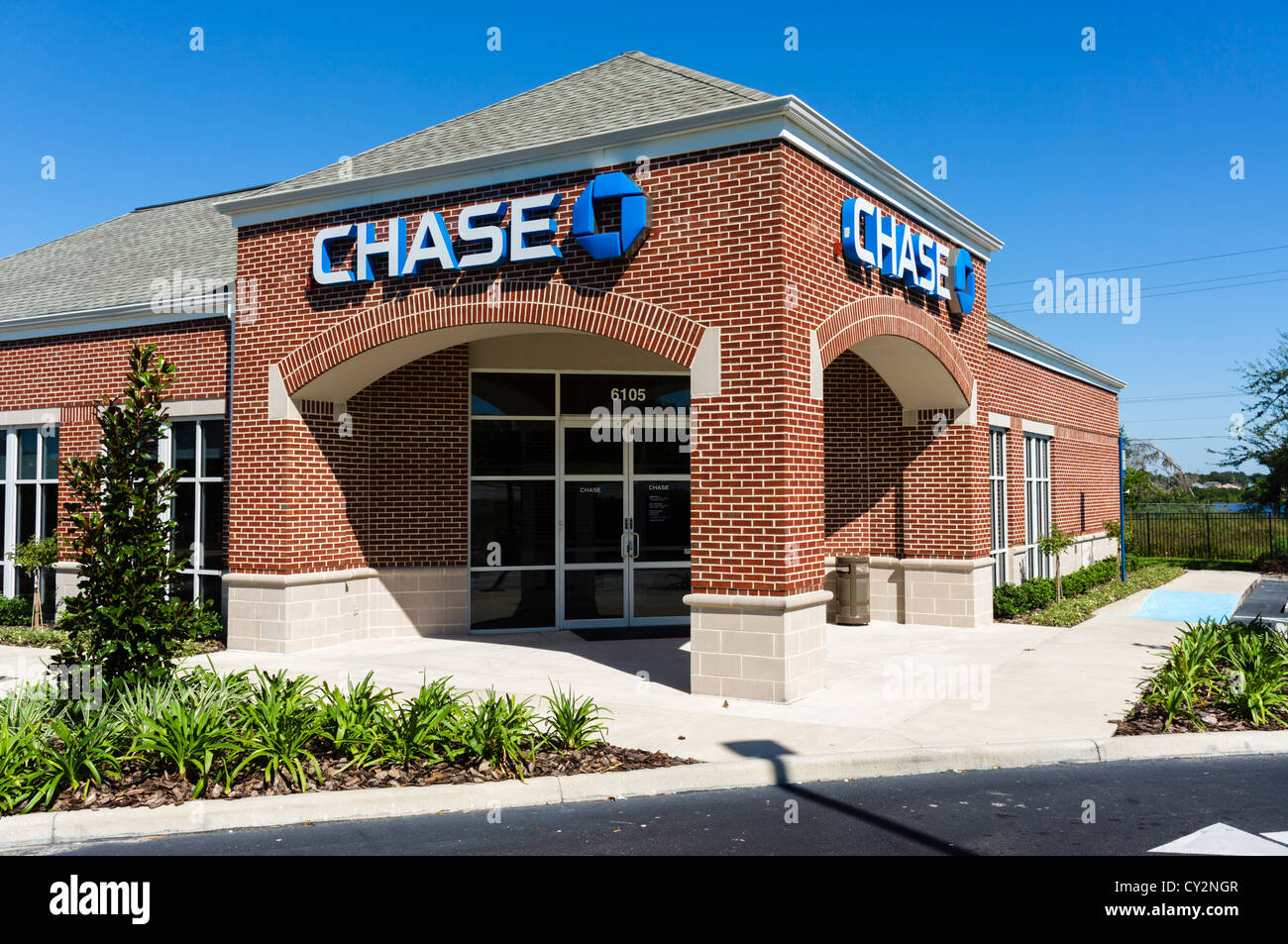 Chase Bank in Winter Haven, Central Florida, Stati Uniti d'America Foto Stock