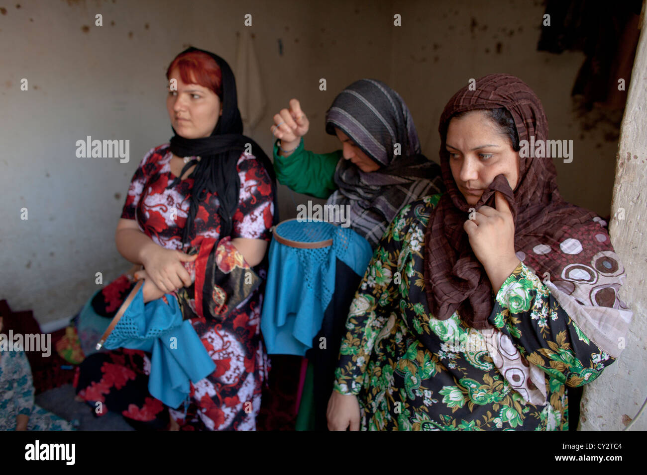 Carcere femminile in Kunduz, Afghanistan. Foto Stock