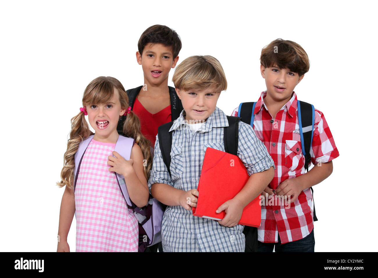 Bambini della scuola Foto Stock