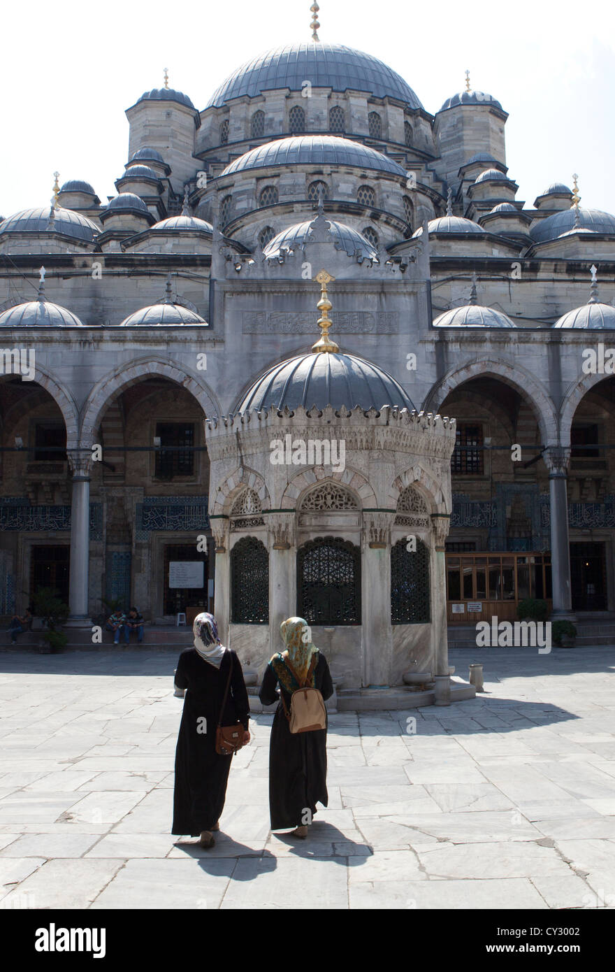 Nuova Moschea, Istanbul Foto Stock